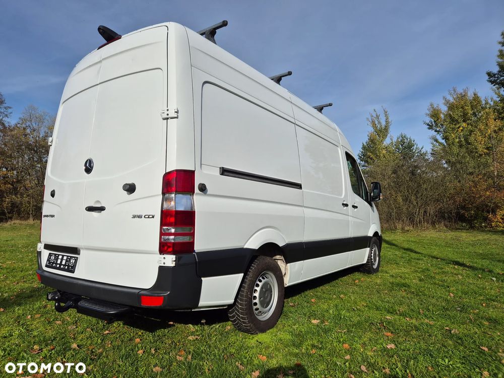 Mercedes-Benz SPRINTER 316 CDI L2H2 105 TYŚ KM UDOKUMENTOWANE SERWISOWANY ASO 3.5 TONY NA HAKU - 7