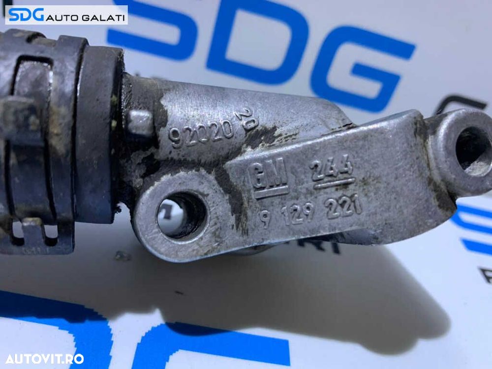 Furtun Conducta cu Flansa Lichid Racire Motor Termostat Pompa Apa Opel Vectra B 1.4 1.6 Cod 9129221 [S0090] - 2