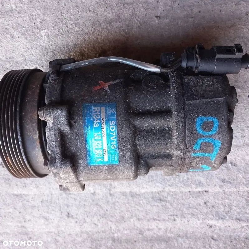 VW Golf IV 4 Seat Leon Skoda Octavia Audi A3  2.0 8V 1.8 1.9 kompresor sprężarka klimatyzacji 1J0820803K - 1