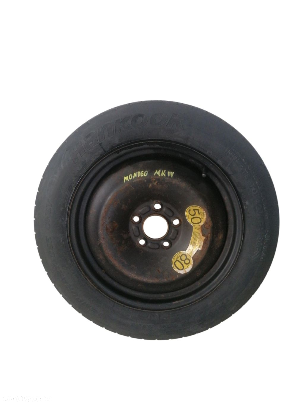 KOŁO ZAPASOWE DOJAZDOWE 125/90/R16 FORD MONDEO MK4 - 2