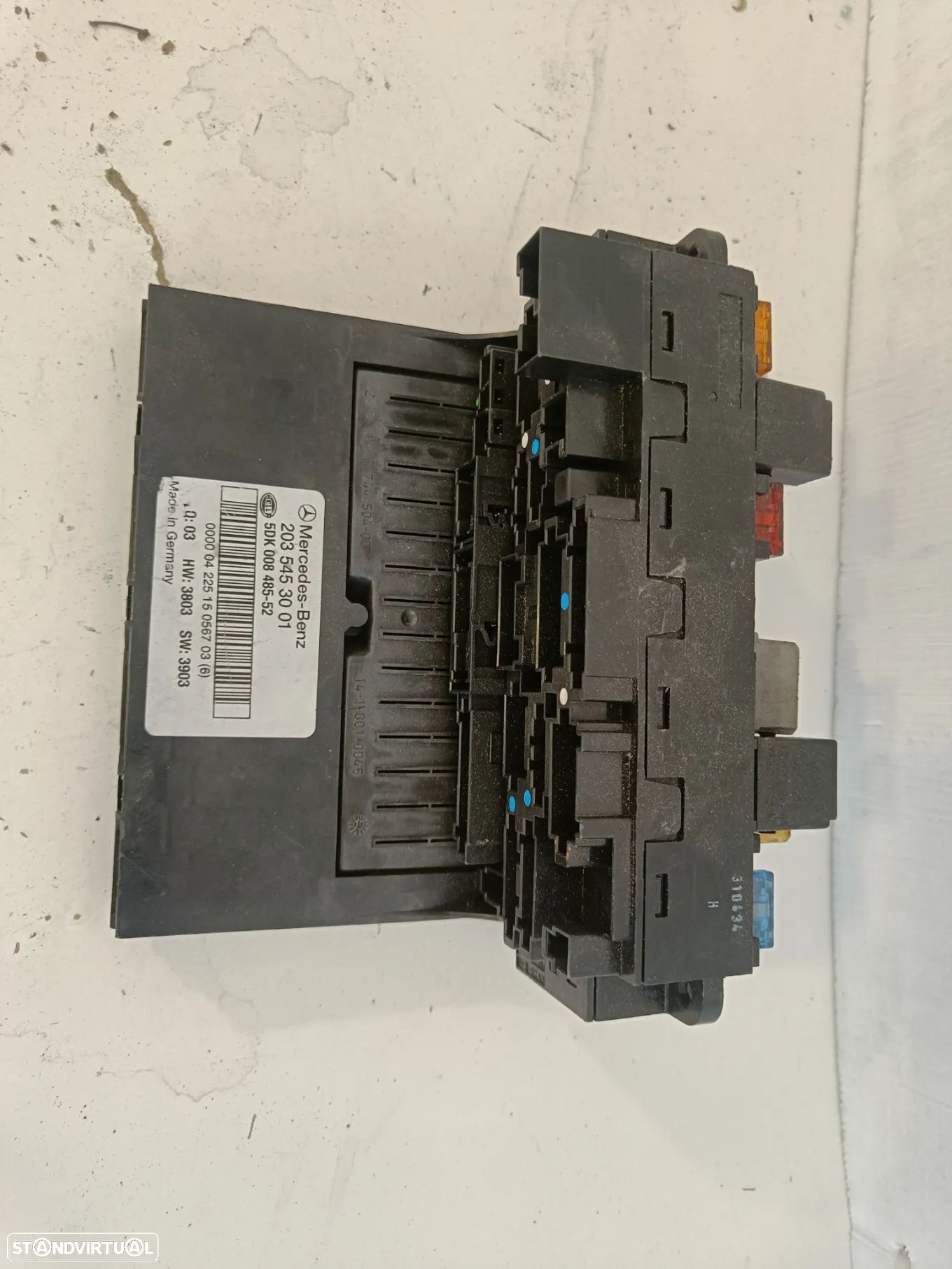 caixa fusíveis módulo Sam Mercedes w203 2035453001 - 1