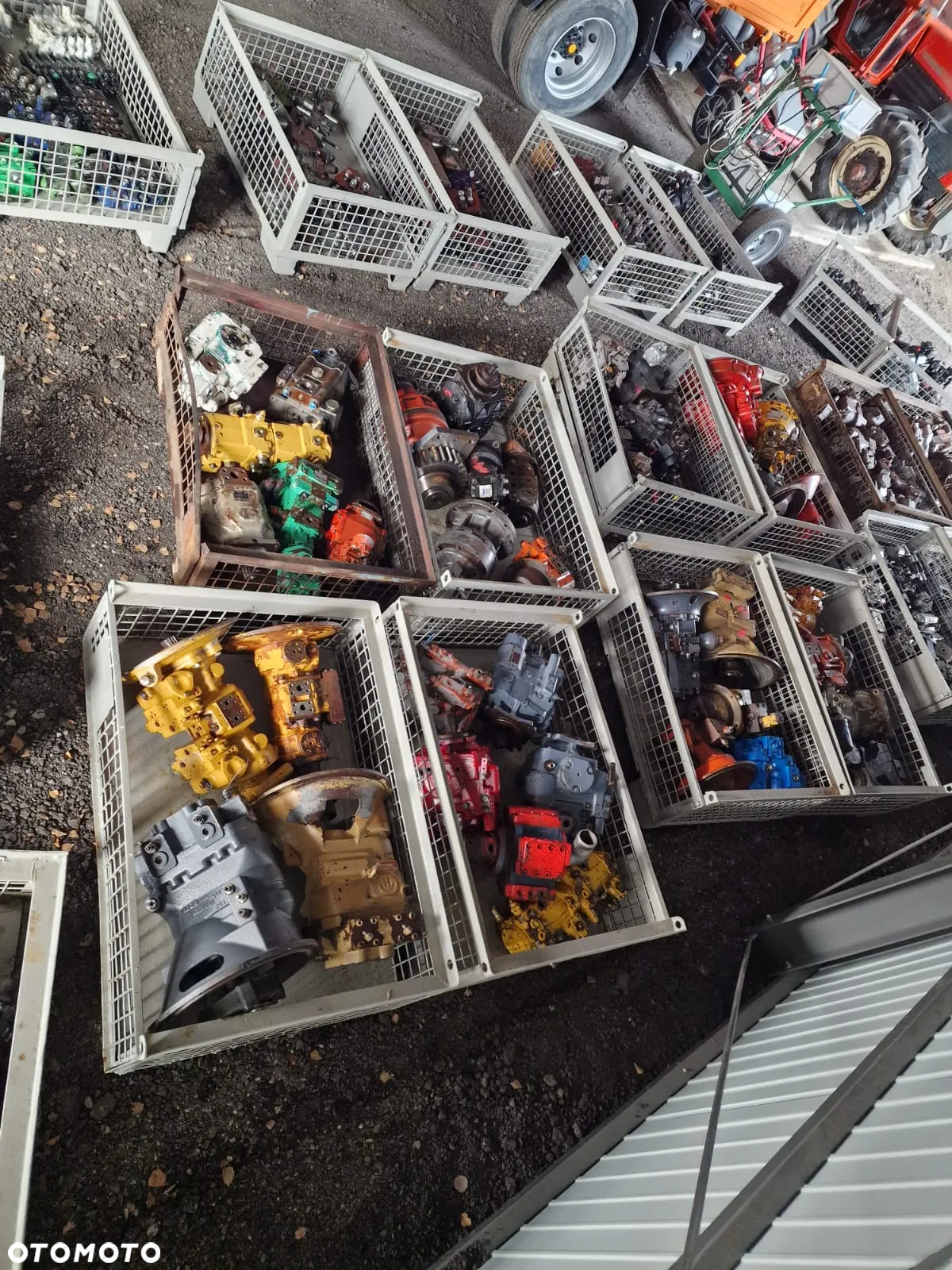Pompa hydrauliczna silnik jazdy reduktor obrotu rozdzielacz hydrauliczny różne typy do ładowarek ładowarka wózków widłowych i innych maszyn - 8