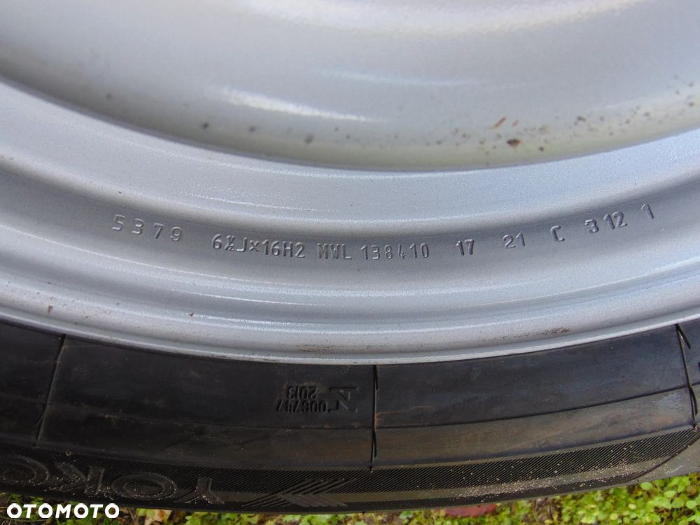 Koło zapasowe opona felga 205/75R16C 205/75 R16C 5801622004 6.5Jx16H2 ET68 Iveco Daily IV 14-22r - 8