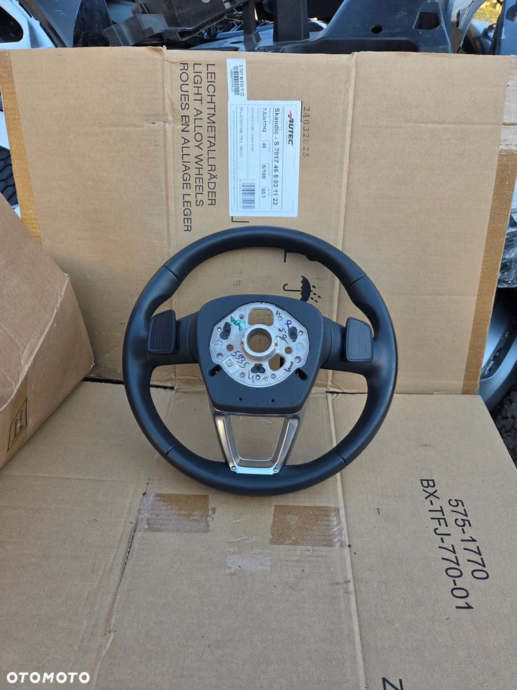 Kierownica wielofunkcyjna Audi A4 B9 A5 F5 Q5 FY Q7 II Q8 Łopatki 4M8419091AJ MJM 4M8419091AJMJM - 14