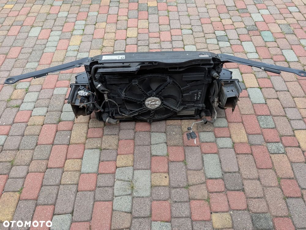 ZDERZAK PAS PRZEDNI MASKA BŁOTNIK PRZÓD VW GOLF VII 2.0 TDI RADAR - 8