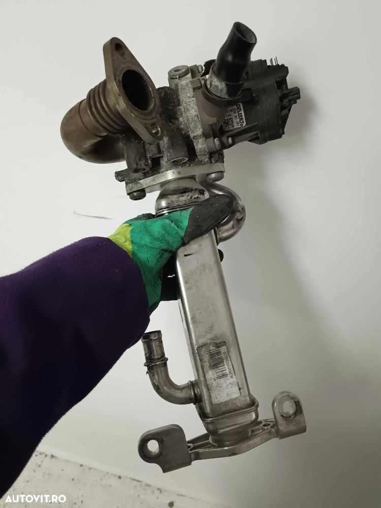 SUPAPA EGR CU RACITOR IVECO DAILY, FIAT DUCATO 2.3 D EURO 5, 6 FARA MUFA 504388655, 5801856571 - 2