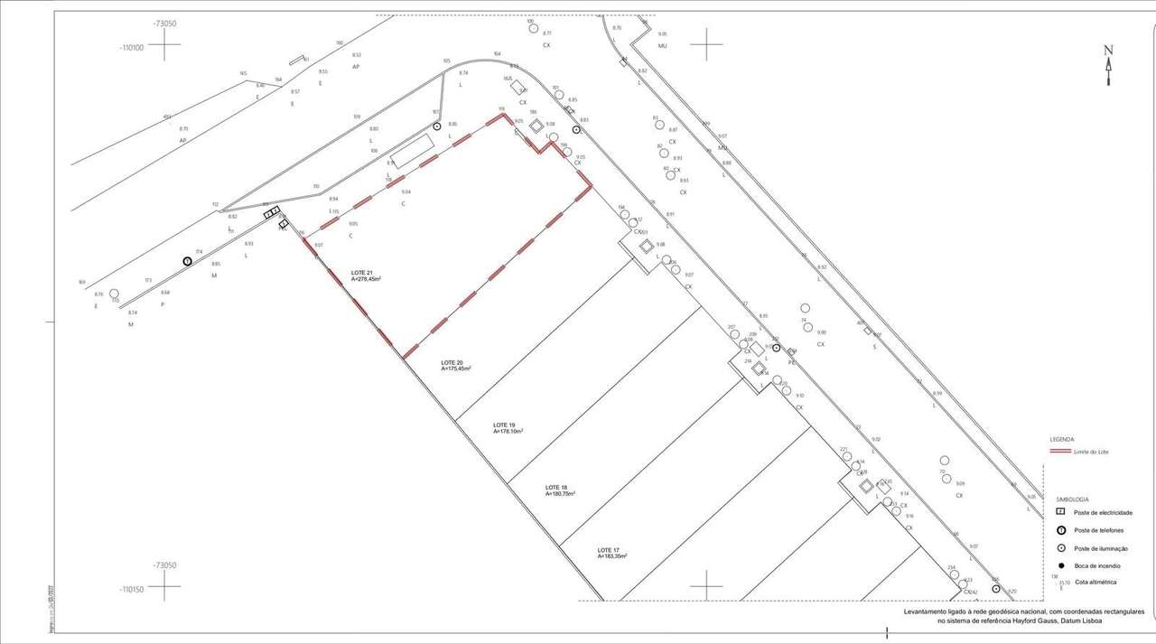 Loteamento habitacional 278 m2, Montijo - Grande imagem: 2/17