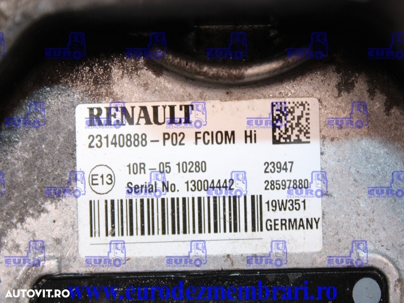 CALCULATOR FCIOM RENAULT T 23140888, 22771626, 21855942, 21546864, 23140886, 21855896 - 2