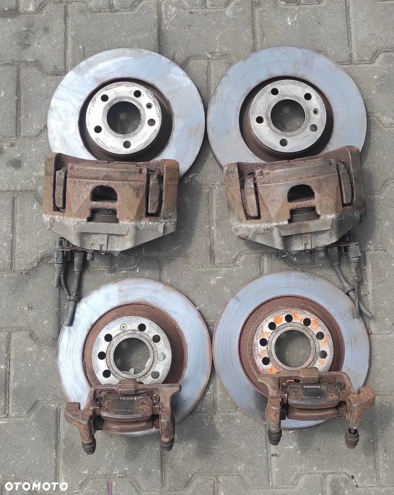 SWAP HAMULCÓW HAMULCE PRZEDNIE TYLNE AUDI A6 C6 321 302mm. 2.7TDI 3.0TDI 3.2FSI - 2