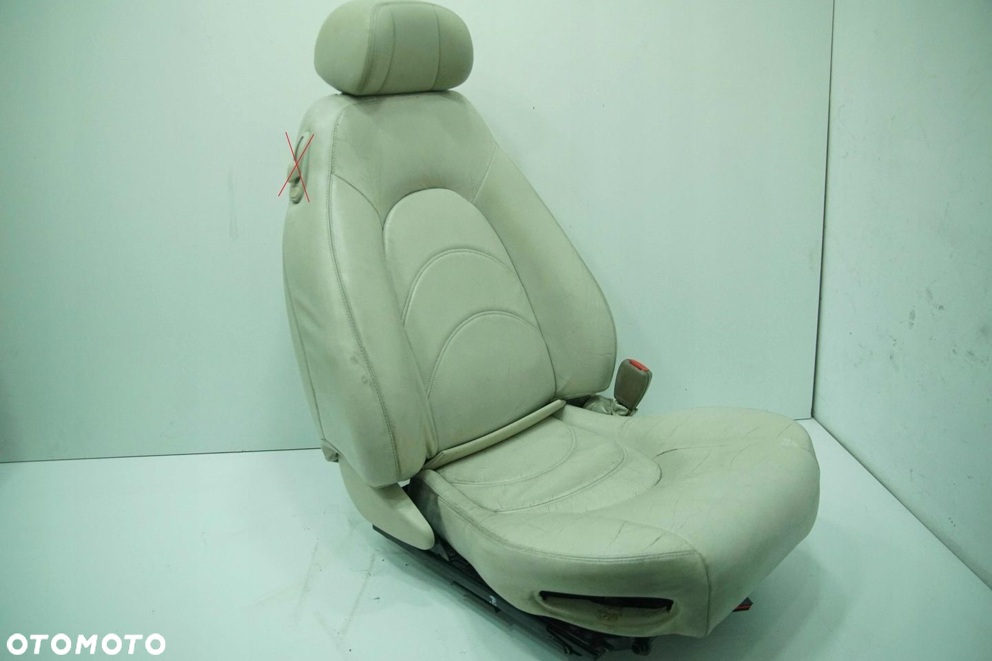 FOTEL PRAWY PASAŻERA JAGUAR XK XK8 XKR X100 KOLOR NED ANGLIK - 8