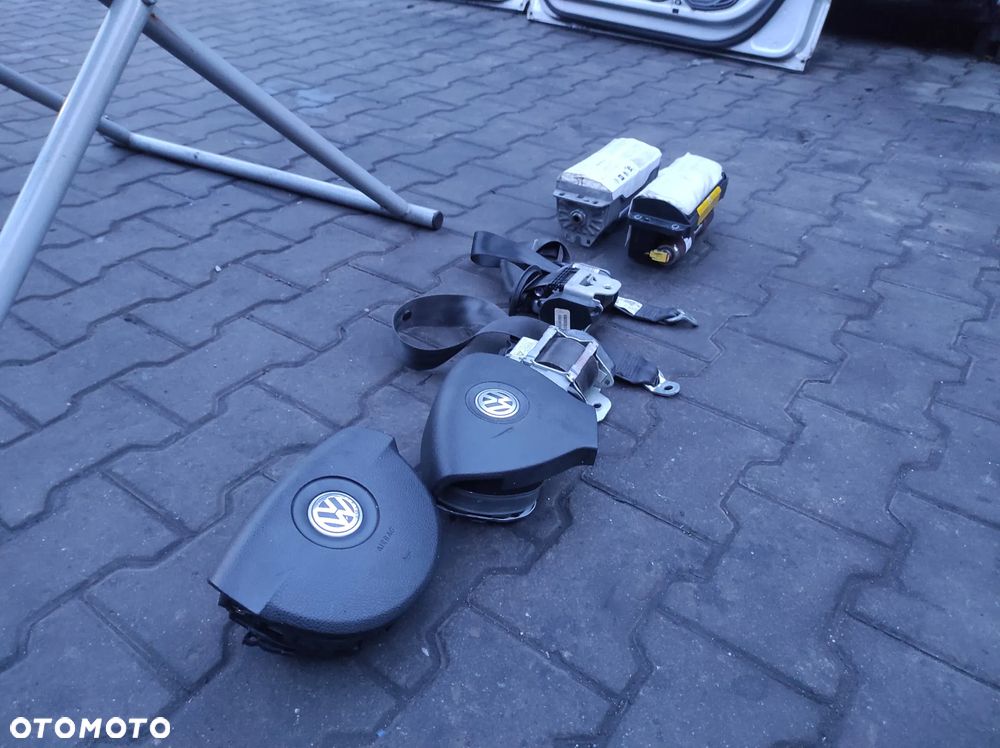 DESKA ROZDZIELCZA KOKPIT KONSOLA VW PASSAT B6 CZARNA AIRBAG POD TELEFON CLIMATRONIC ZESTAW WYSYŁKA !!! - 6