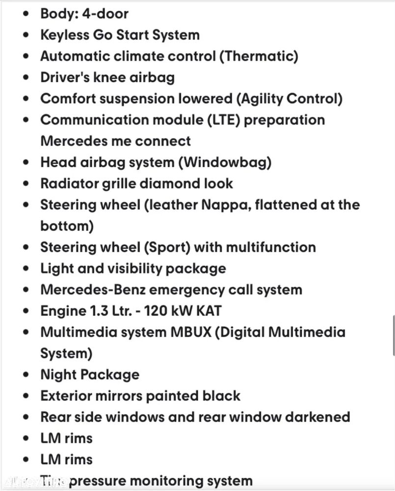 Mercedes-Benz CLA 200 7G-DCT Edition 1 - 9