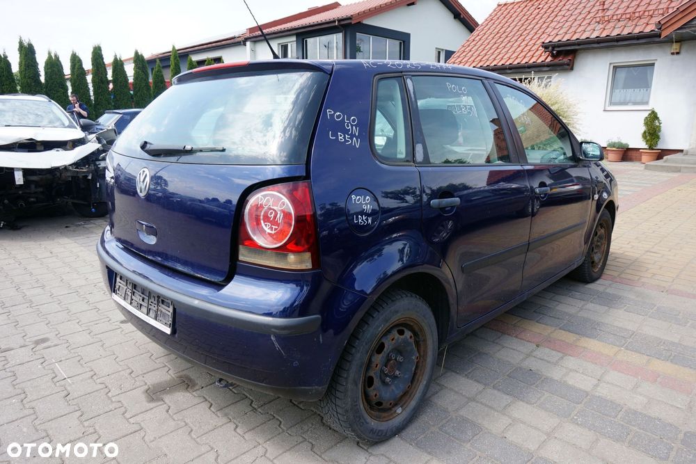 VOLKSWAGEN POLO IV 9N 5D HB 2003 LB5N 1.2 12V AWY 54KM GDN GRANATOWY na części - 5