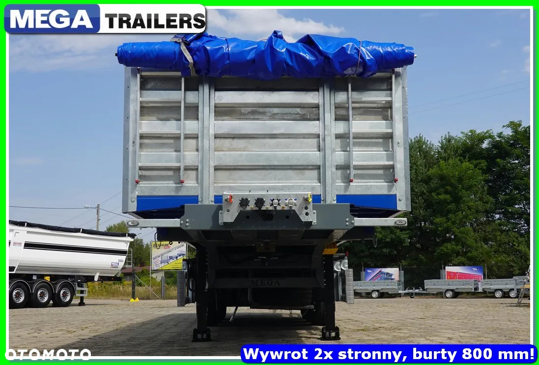Mega 25 m³ wywrotka - platforma, 2-stronna, HARDOX 450 !!! - 27
