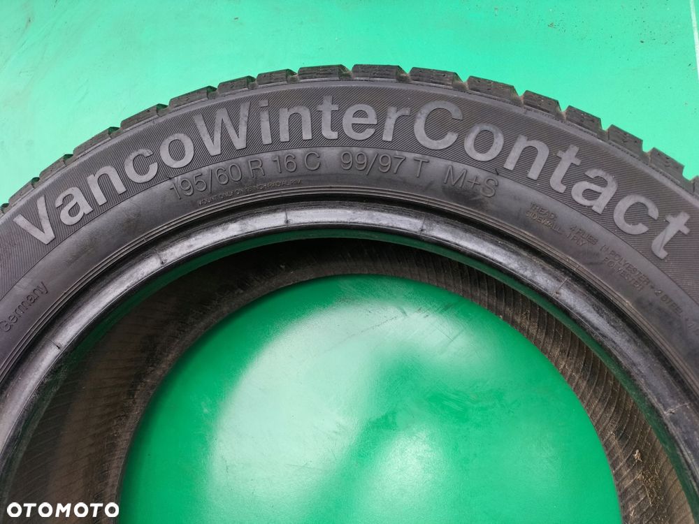 continental vancowintercontact 195/60/16 c, 8,3 mm - 3