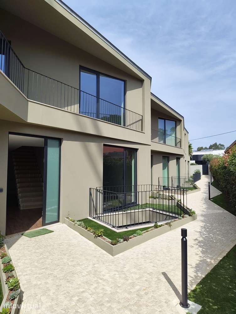Moradia T4 nova com piscina em Canidelo - Grande imagem: 4/58