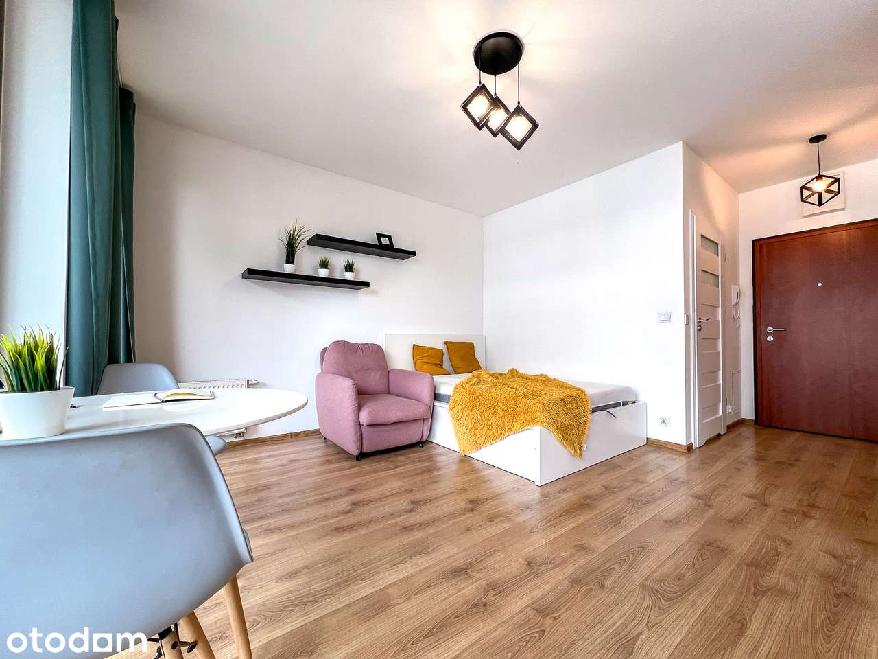 Nowoczesne ciche M1, duży BALKON, Arkadia, tramwaj metro PET FRIENDLY