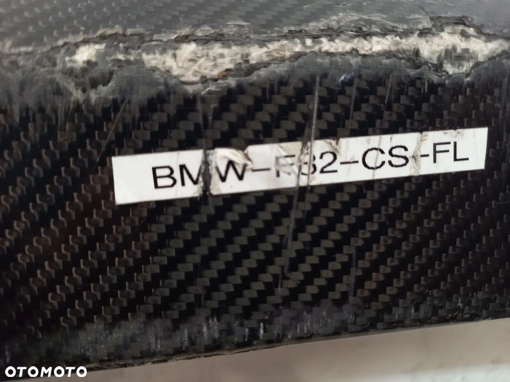 Bmw F32 F33 F36 carbon performance hokej dokladka zderzak przod spliter - 12