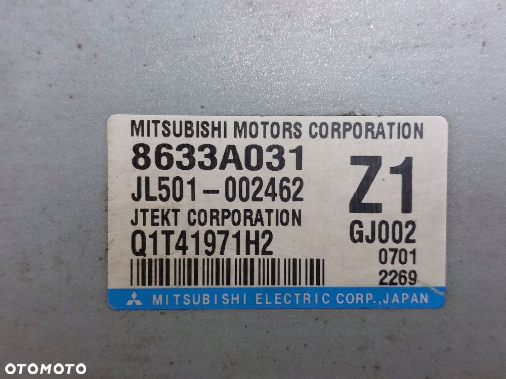 WSPOMAGANIE ELEKTRYCZNE MITSUBISHI ASX I 8633A031 JJ001-00388 JJ301-000571 - 2