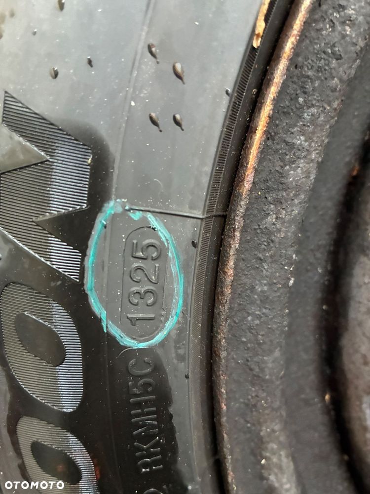FIESTA MK7 4X108 ET34 FI 63,4 FELGI STALOWE OPONY 1325 7,5MM 195 50 R15  X4SZT - 6