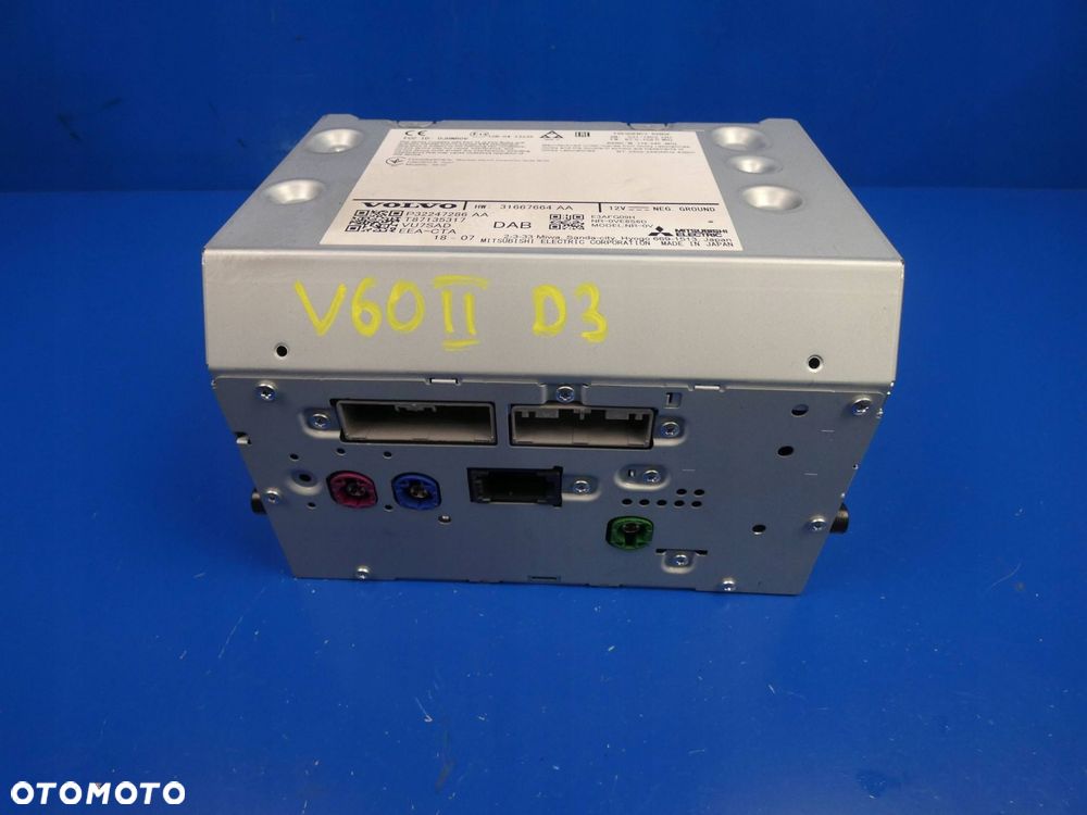 VOLVO V60 II S60 III 18- XC60 II RADIO FABRYCZNE NAWIGACJA - 2