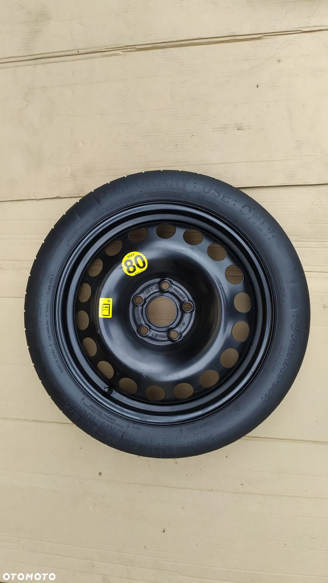 KOŁO DOJAZDOWE  dojazdówka R16 OPEL MOKKA + ZESTAW - 5