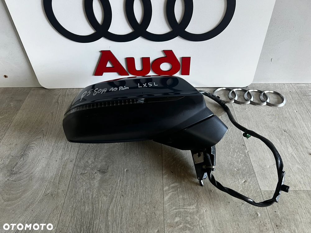 AUDI Q5 80A LUSTERKO LEWE 14 PINÓW PRAWE 10 PIN LX5L - 6