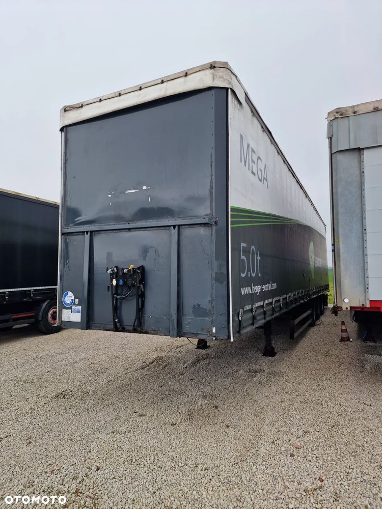 Berger Naczepa MEGA FIRANKA - SAF - NOWE HAMULCE - LEKKA - 10
