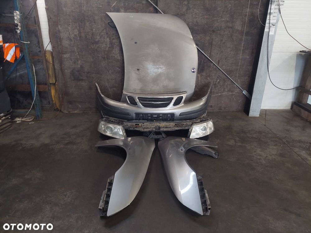 KOMPLETNY PRZÓD MASKA ZDERZAK BŁOTNIKI LAMPY PAS SAAB 9-3 II 279 - 1