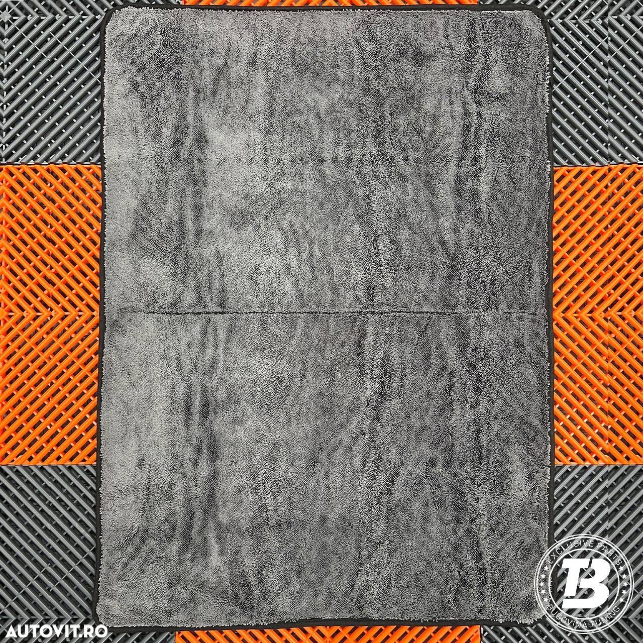 Prosop Auto din Microfibra , 80 x 60cm, 1000 gsm - 1