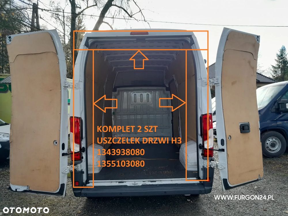 USZCZELKA DRZWI TYLNE KPL H3 DUCATO JUMPER BOXER MOVANO 06-23 1343938080, 1355103080 - 1
