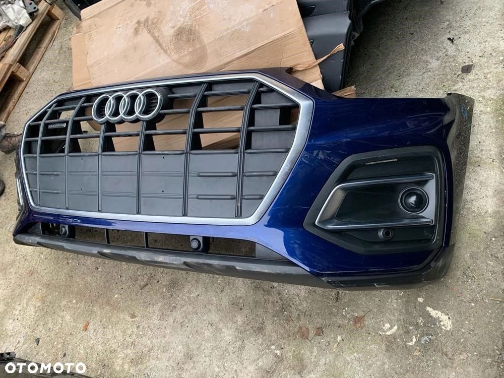 ZDERZAK MASKA LAMPA KOMPLETNY PRZÓD AUDI Q5 80A LIFT S-LINE FULL LED - 11
