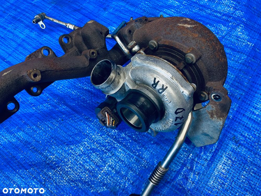 TURBO TURBINA TURBOSPRĘŻARKA KOLEKTOR WYDECHOWY RANGE ROVER DISCOVERY SPORT L320 2.7 D V6 2005- ; 4H2Q-6K682-CH  4H2Q6K682CH ORYGINAŁ - 4