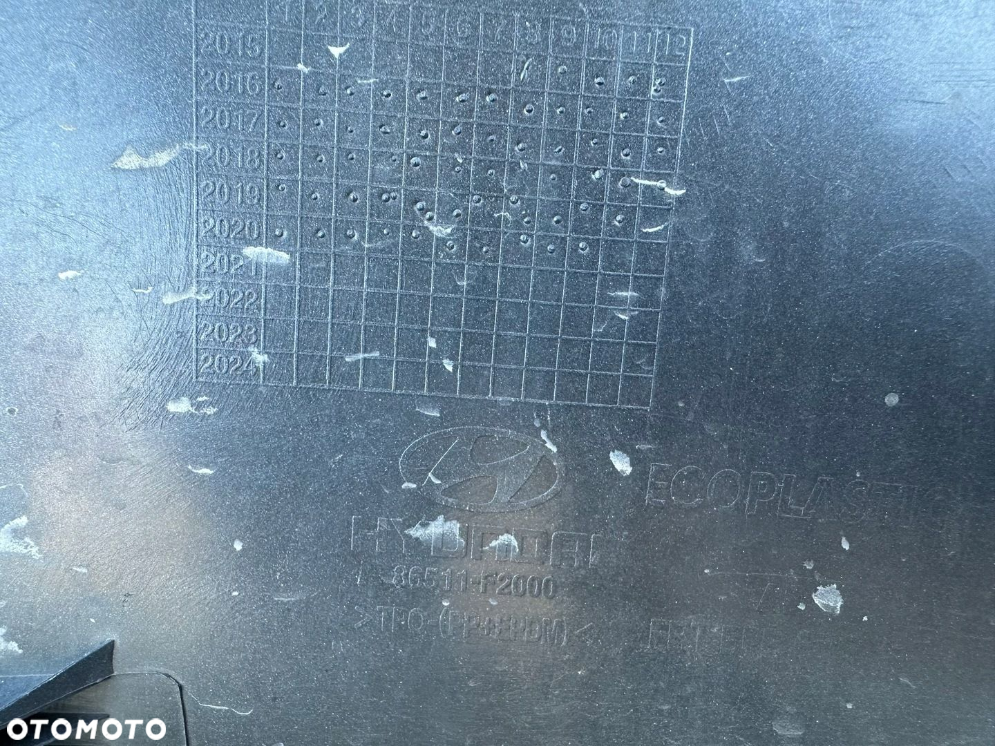 ZDERZAK PRZÓD PRZEDNI HYUNDAI ELANTRA VI 6 2015- 86511-F2000 CAŁY - 9