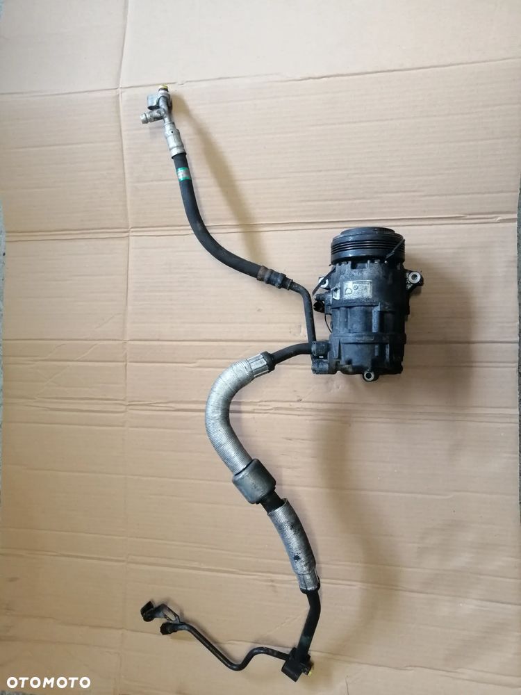 BMW E46 Lift kompresor klimatyzacji 6452-6 643-07 plus przewody - 1