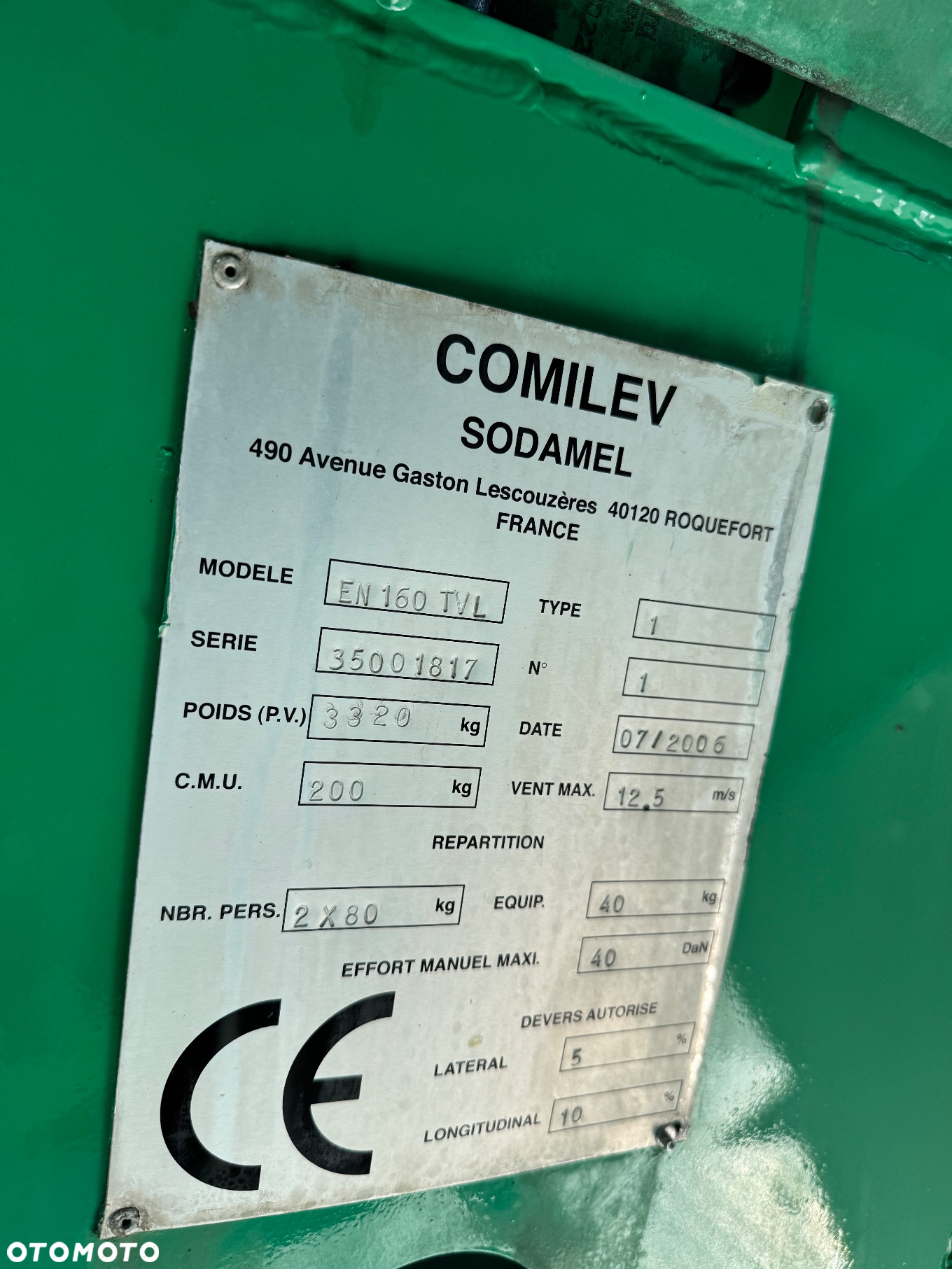 Mercedes-Benz Sprinter 411 Podnośnik koszowy! Comilev 16 m! Z Francji - 10