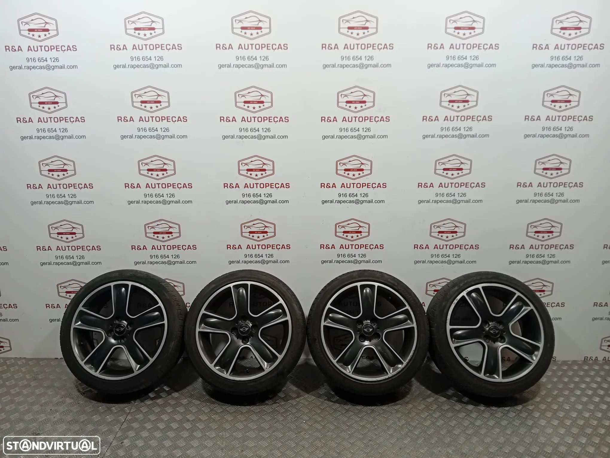 JANTES ORIGINAIS BBS MINI COOPER S R55 17 4X100 - 1