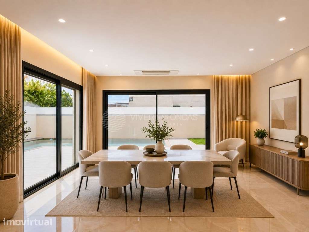 Moradia T4 Isolada de Luxo | Piscina Aquecida | Tecnologia Premium ... - Grande imagem: 5/60