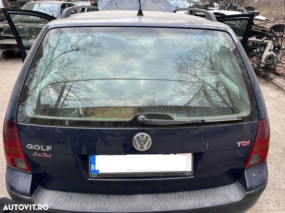 Haion portbagaj VW Volkswagen Golf 4 break albastru inchis 2002 - 16