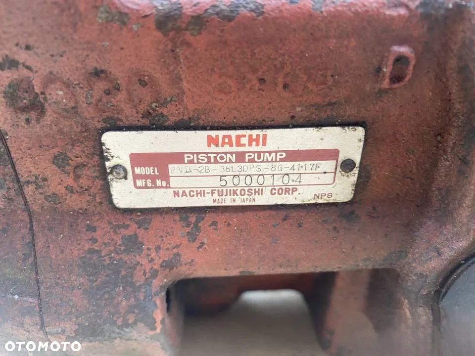 PVD - 2B - 36L3DPS - 8G - 4117F POMPA NACHI KUBOTA KX91-2,KX91-3 - 5
