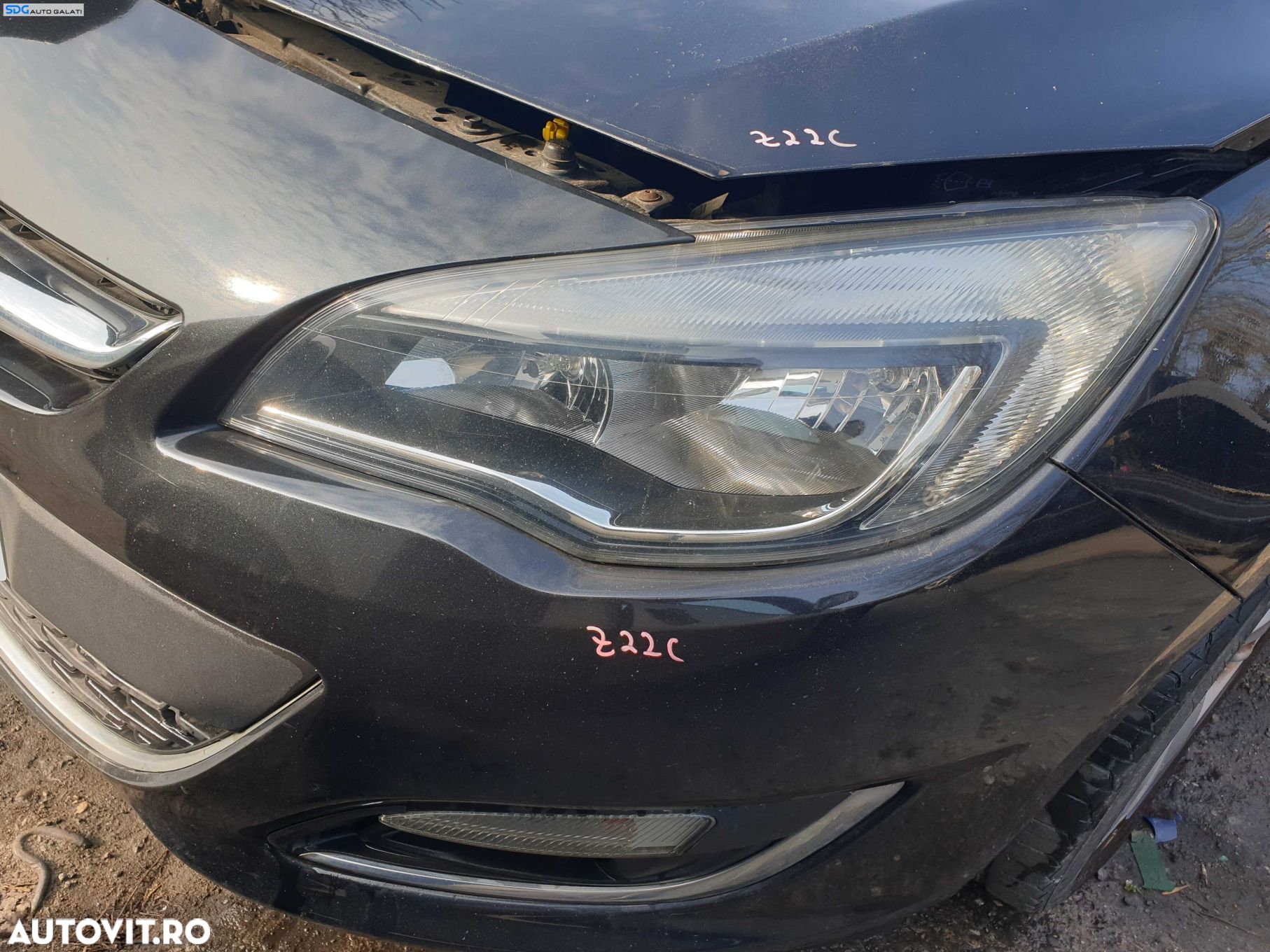 Far Stanga Halogen Fara Lupa Opel Astra J FL Facelift 2012 - 2016 [K3386] - 1