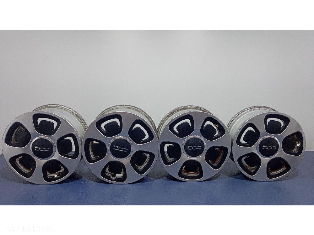FIAT 500E I 12-19 ALUFELGI OEM 15 CALI 5.5J 6.5J 4X98 ET28 ET35 KPL 4 SZT - 1