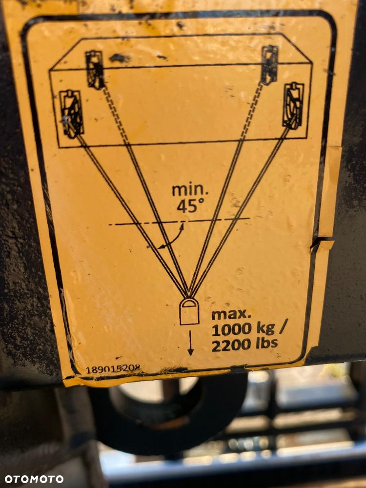 Kinshofer KM332V-1100 chwytak hydrauliczny do kostki bloczków HDS 2021 - 7