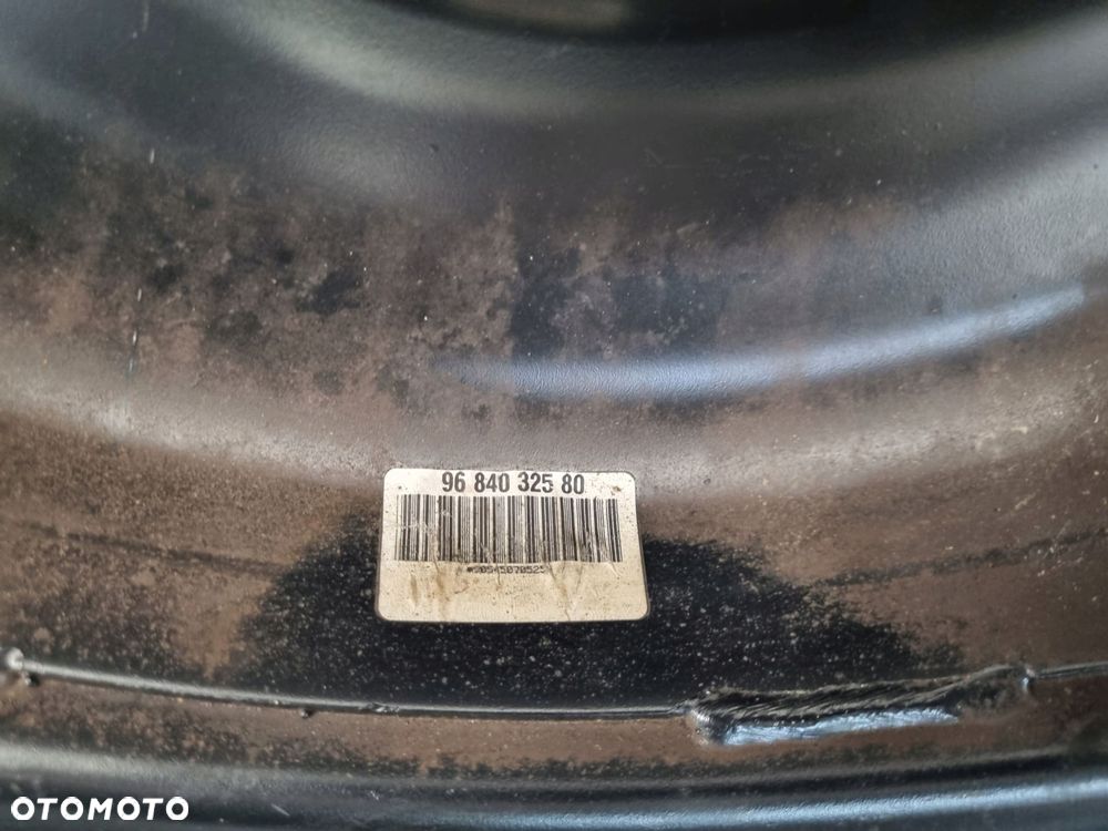 KOŁO DOJAZDOWE Peugeot 207 dojazdówka 125/80 R15 4x108 Citroen C3 2150753 - 10