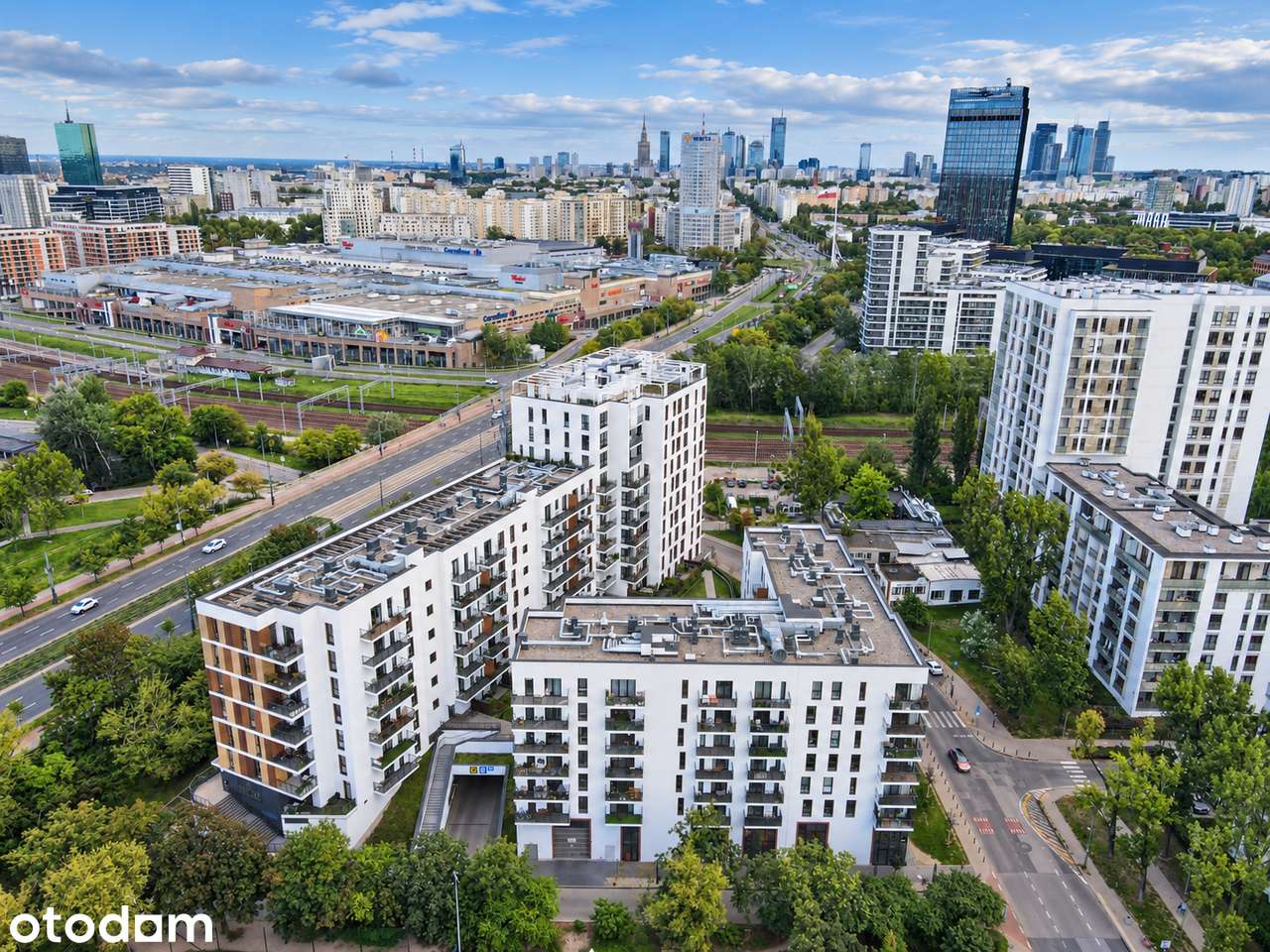 Studio ze strefą sypialnianą i dużym balkonem|Żoliborz, blisko Arkadii