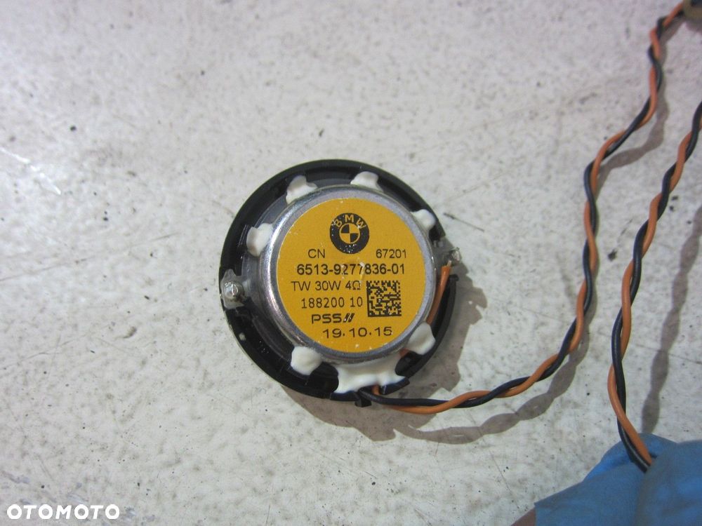BMW X3 F25 F15 X5 X4 F26 GŁOŚNIK WYSOKOTONOWY TOP HIFI 65139277836 9277836 - 5