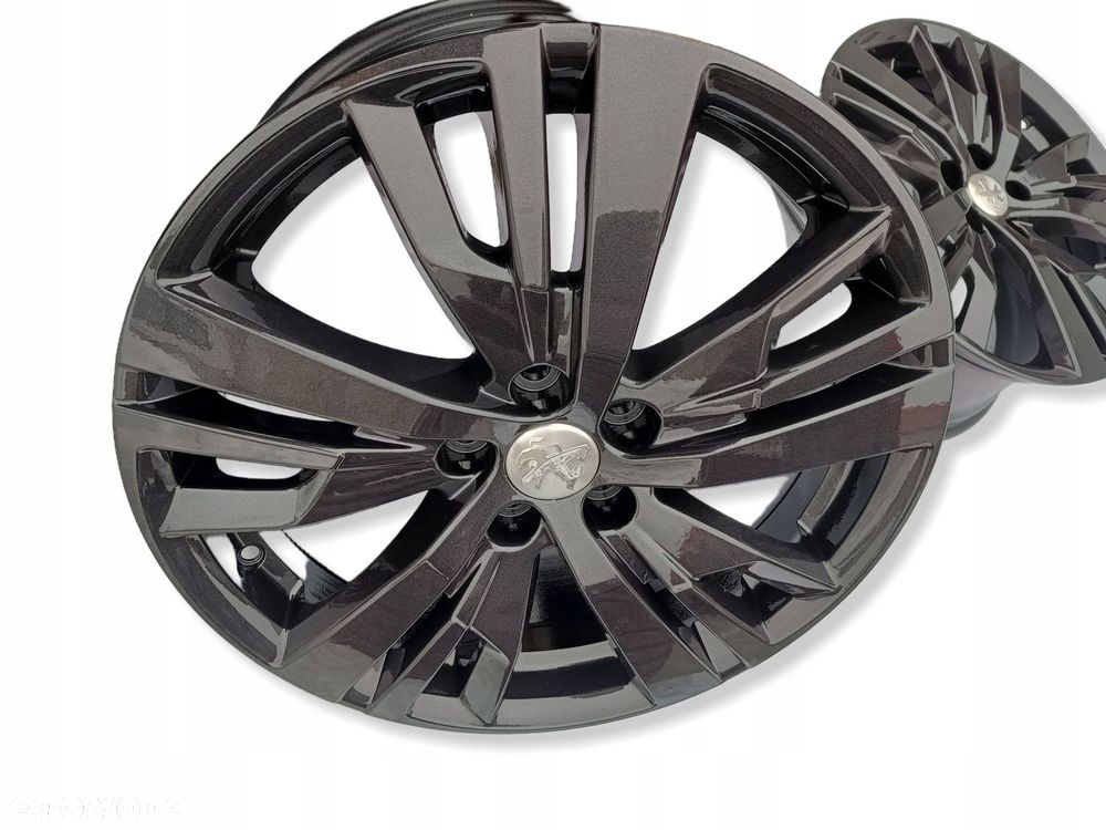peugeot 3008 ii felgi 18" 9809687377 5x108 7,5j 65,1 et49 grafit jak nowe - 7