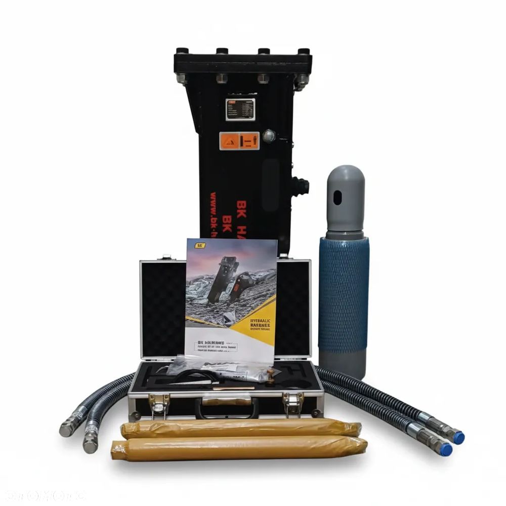 Młot wyburzeniowy BK HAMMER BK 400 1-2,5 Tony - 4