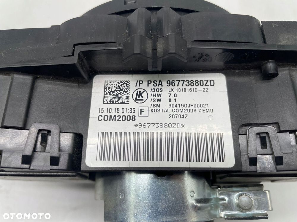 panele sterowania przełączniki citroen c3 96773880zd - 6