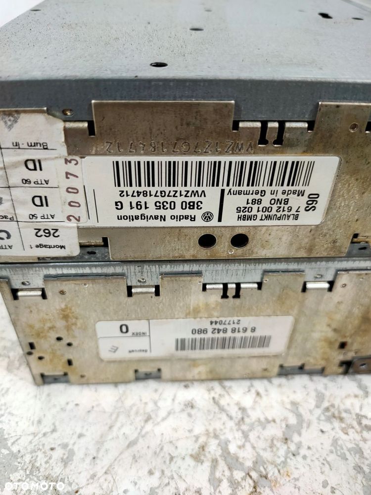 radio fabryczne 3b0035191g vw passat b5 fl - 3